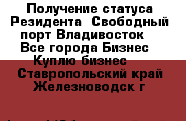 Получение статуса Резидента “Свободный порт Владивосток“ - Все города Бизнес » Куплю бизнес   . Ставропольский край,Железноводск г.